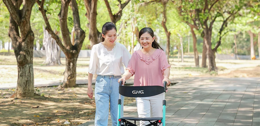 GHG廣翰醫材專為銀髮族打造更美好的行動輔具