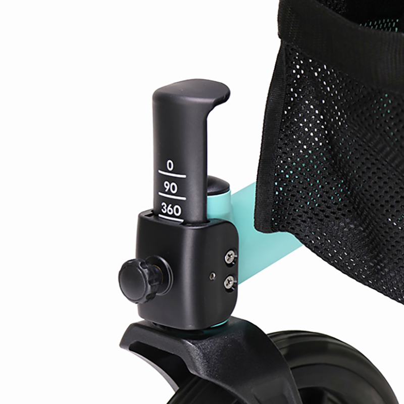 GHG 廣翰醫材助行器專利前輪轉向定位功能